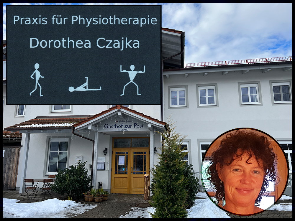 Praxis für Physiotherapie im Gasthaus zur Post in Eberfing